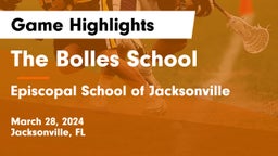 The Bolles School vs Episcopal School of Jacksonville Game Highlights - March 28, 2024