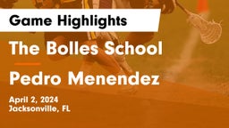 The Bolles School vs Pedro Menendez  Game Highlights - April 2, 2024