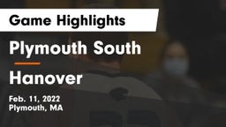 Plymouth South  vs Hanover  Game Highlights - Feb. 11, 2022