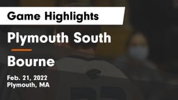 Plymouth South  vs Bourne  Game Highlights - Feb. 21, 2022