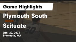 Plymouth South  vs Scituate  Game Highlights - Jan. 20, 2023