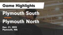 Plymouth South  vs Plymouth North  Game Highlights - Dec. 21, 2023