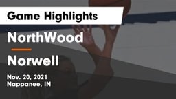 NorthWood  vs Norwell  Game Highlights - Nov. 20, 2021