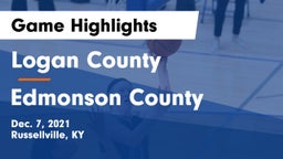 Logan County  vs Edmonson County  Game Highlights - Dec. 7, 2021