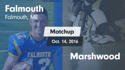 Matchup: Falmouth vs. Marshwood  2016
