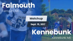 Matchup: Falmouth  vs. Kennebunk  2016