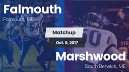 Matchup: Falmouth  vs. Marshwood  2017