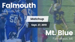 Matchup: Falmouth  vs. Mt. Blue  2019