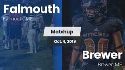 Matchup: Falmouth  vs. Brewer  2019