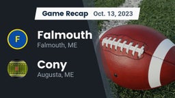 Recap: Falmouth  vs. Cony  2023