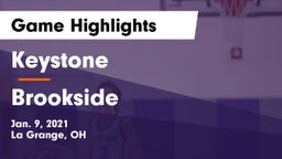 Keystone  vs Brookside  Game Highlights - Jan. 9, 2021
