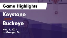 Keystone  vs Buckeye  Game Highlights - Nov. 3, 2021