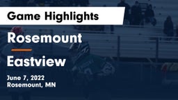 Rosemount  vs Eastview  Game Highlights - June 7, 2022