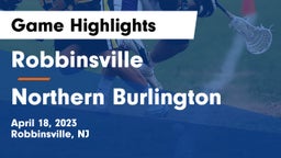 Robbinsville  vs Northern Burlington  Game Highlights - April 18, 2023