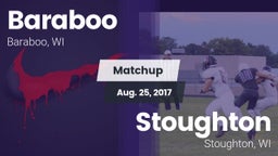 Matchup: Baraboo  vs. Stoughton  2017