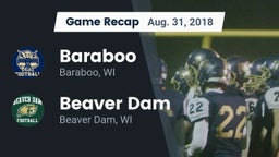 Recap: Baraboo  vs. Beaver Dam  2018