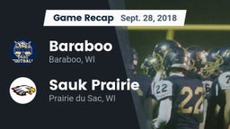 Recap: Baraboo  vs. Sauk Prairie  2018