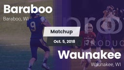 Matchup: Baraboo  vs. Waunakee  2018