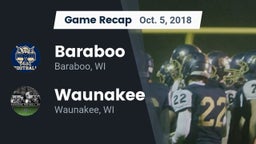 Recap: Baraboo  vs. Waunakee  2018