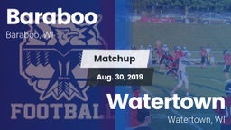 Matchup: Baraboo  vs. Watertown  2019