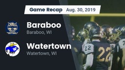 Recap: Baraboo  vs. Watertown  2019