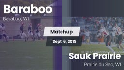 Matchup: Baraboo  vs. Sauk Prairie  2019