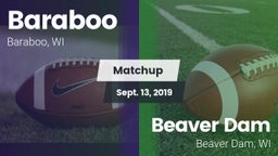 Matchup: Baraboo  vs. Beaver Dam  2019
