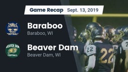 Recap: Baraboo  vs. Beaver Dam  2019