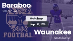 Matchup: Baraboo  vs. Waunakee  2019