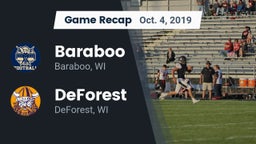 Recap: Baraboo  vs. DeForest  2019