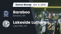 Recap: Baraboo  vs. Lakeside Lutheran  2020