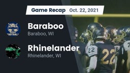 Recap: Baraboo  vs. Rhinelander  2021