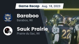 Recap: Baraboo  vs. Sauk Prairie  2023