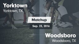 Matchup: Yorktown  vs. Woodsboro  2016