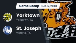 Recap: Yorktown  vs. St. Joseph  2018