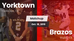 Matchup: Yorktown  vs. Brazos  2019