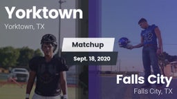 Matchup: Yorktown  vs. Falls City  2020