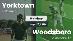 Matchup: Yorktown  vs. Woodsboro  2020