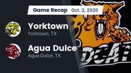 Recap: Yorktown  vs. Agua Dulce  2020