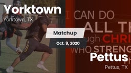 Matchup: Yorktown  vs. Pettus  2020