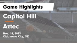 Capitol Hill  vs Aztec  Game Highlights - Nov. 14, 2023