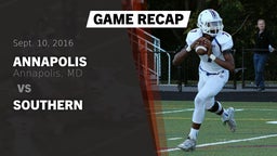 Recap: Annapolis  vs. Southern 2016