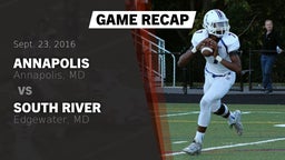 Recap: Annapolis  vs. South River  2016
