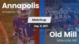Matchup: Annapolis High vs. Old Mill  2017