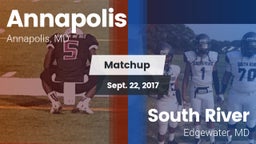Matchup: Annapolis High vs. South River  2017