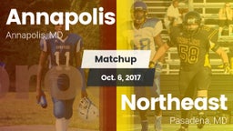 Matchup: Annapolis High vs. Northeast  2017