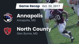 Recap: Annapolis  vs. North County  2017