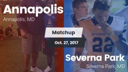 Matchup: Annapolis High vs. Severna Park  2017