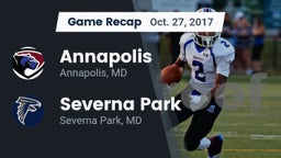 Recap: Annapolis  vs. Severna Park  2017