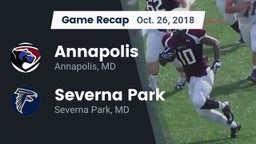 Recap: Annapolis  vs. Severna Park  2018